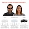 Ergodyne VALI, Safety Glasses, Anti-Fog, Clear Lens, Matte Black Frame Frame, Frameless VALI-AFAS - alternate 2